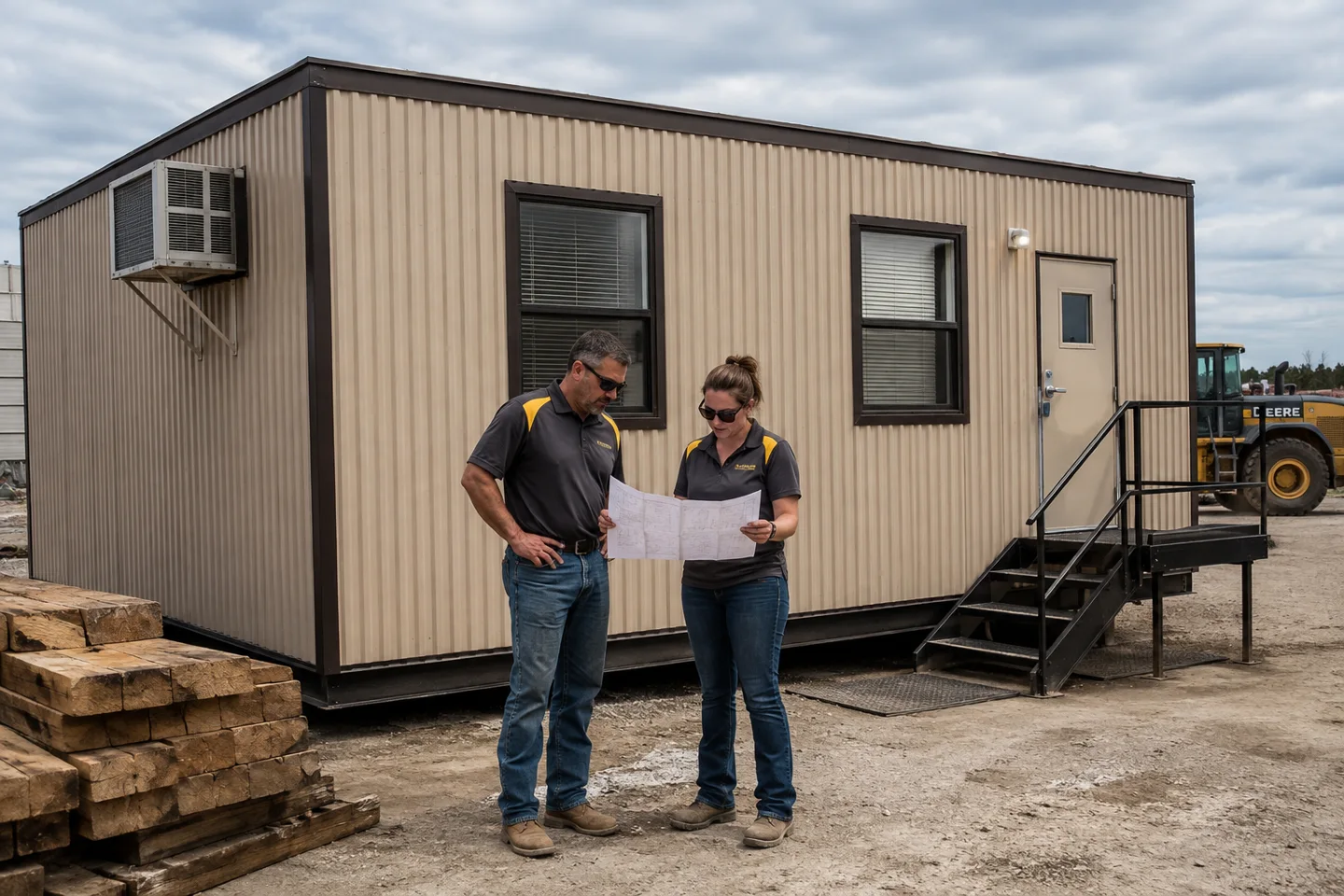 How much does mobile office trailer rental cost?