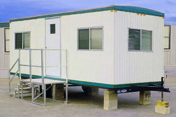 Prefab portable job site office